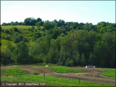 Example of terrain at Cato MX Track