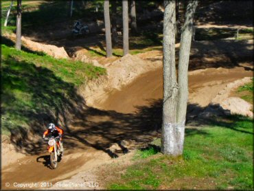 KTM Dirtbike at The Wick 338 Track