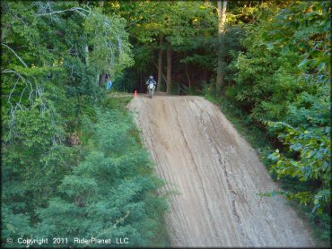 Kawasaki KX Trail Bike at Hogback Hill Motocross OHV Area