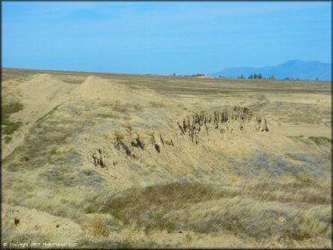 Example of terrain at Jungo Pits Trail