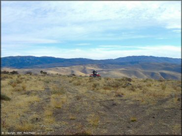 Honda CRF Motorbike at Galena MX Track OHV Area