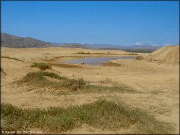 Scenery at Jean Roach Dry Lake Bed Trail