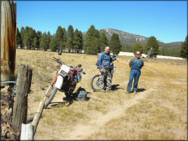 Honda CRF Dirtbike at Kennedy Meadows Trail