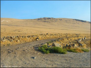 Example of terrain at Keystone Canyon Trail