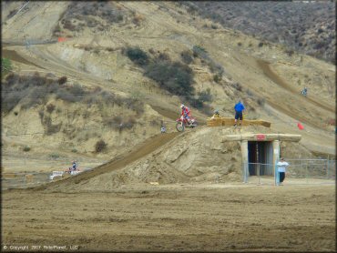 Honda CRF Off-Road Bike at Glen Helen OHV Area