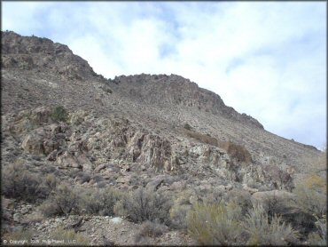 Scenic view of Peavine Canyon Trail