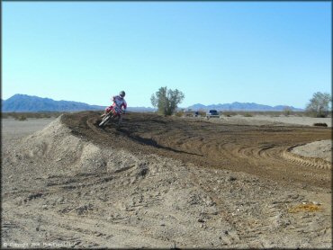 Honda CRF Dirtbike at River MX Track