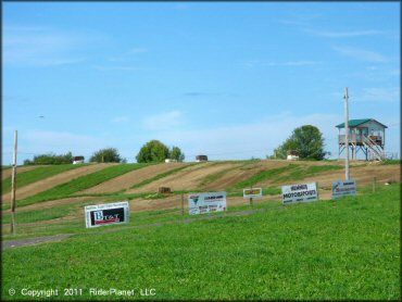Example of terrain at Cato MX Track