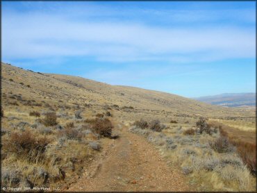 Example of terrain at Timberline Road Trail