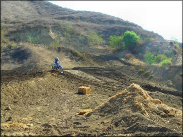 Yamaha YZ Dirt Bike at MX-126 Track