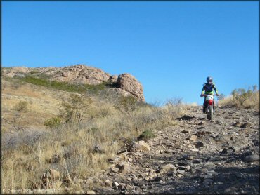 Honda CRF Dirt Bike at Red Springs Trail