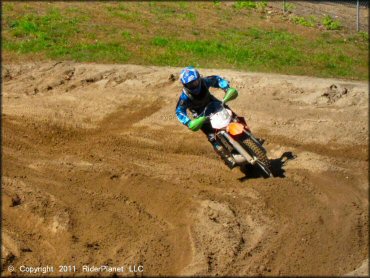 Dirt Bike at The Wick 338 Track