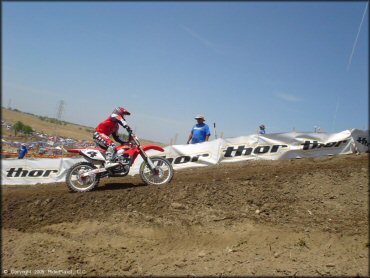 Honda CRF Dirtbike at Prairie City SVRA OHV Area