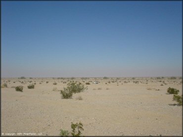 Scenic view of Plaster City Riding Area