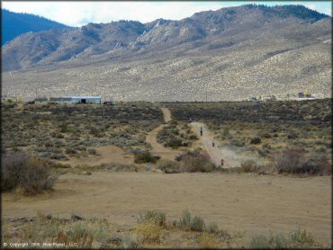 Motorcycle at Sunridge Track OHV Area