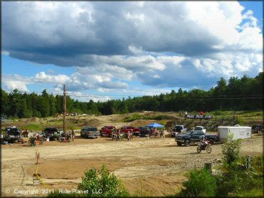 RV Trailer Staging Area and Camping at Crow Hill Motor Sports Park L.L.C OHV Area