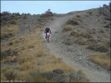 Honda CRF Dirt Bike at Wilson Canyon Trail
