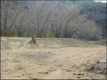 Honda CRF Motorcycle at Black Hills Box Canyon Trail