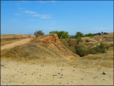 Example of terrain at La Grange OHV Park OHV Area