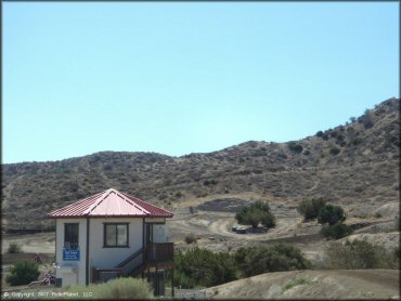 Scenic view at Quail Canyon Motocross Track