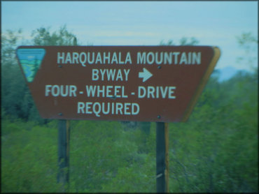 Harquahala Mountain Trail