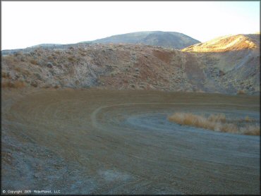 Example of terrain at Wild West Motorsports Park Track