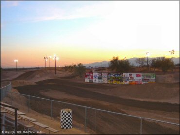 Some terrain at Speedworld Motocross Park Track