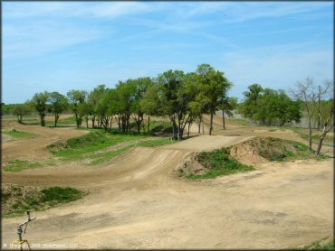 Example of terrain at Lone Star MX OHV Area