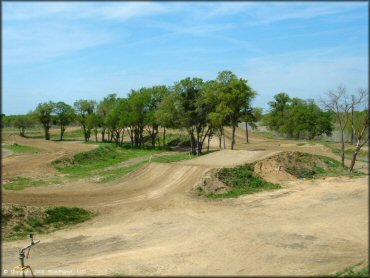 A trail at Lone Star MX OHV Area