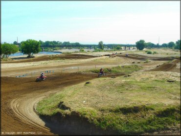 Honda CRF Dirtbike at E-Street MX Track