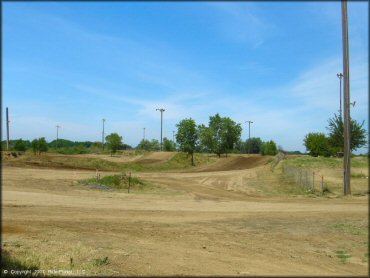 Terrain example at Riverfront MX Park Track