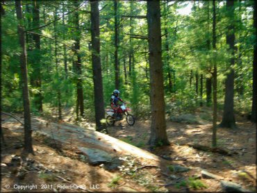 OHV at F. Gilbert Hills State Forest Trail
