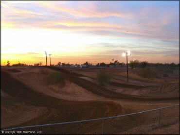 A trail at Speedworld Motocross Park Track