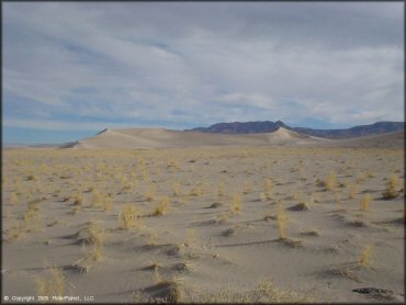 Scenery at Tonopah Dunes Dune Area