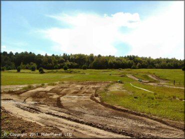 Example of terrain at Thornwood MX Track