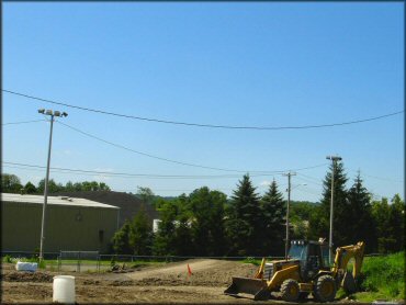 Example of terrain at Milford Riders Motorcycle Club Track