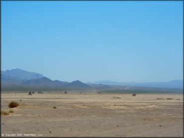 Honda CRF Trail Bike at Eldorado Dry Lake Bed Riding Area