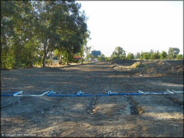 Terrain example at Madera Fairgrounds Track