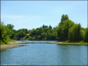 Scenery at Riverfront MX Park Track