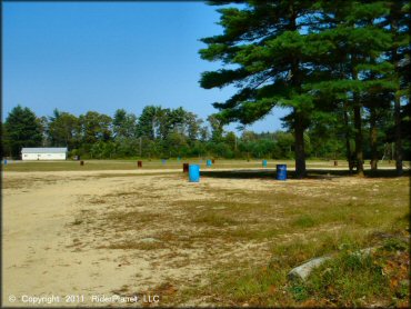 RV Trailer Staging Area and Camping at Capeway Rovers Motocross Track