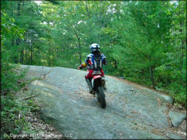 OHV at F. Gilbert Hills State Forest Trail