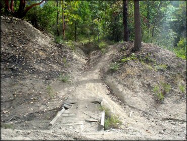 Some terrain at John's Peak OHV Area Trail