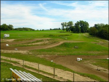 A trail at Pavilion MX OHV Area