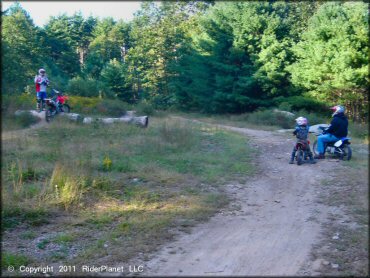Honda CRF Motorcycle at Hodges Village Dam Trail