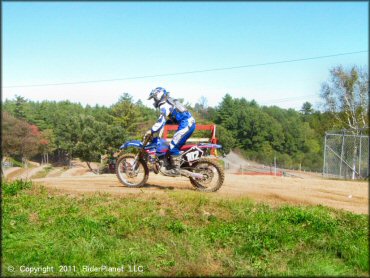 Yamaha YZ Trail Bike at The Wick 338 Track