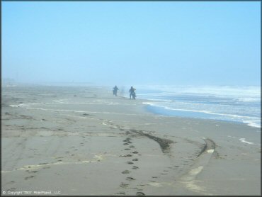 Dirt Bike at Samoa Sand Dunes OHV Area