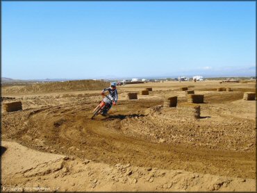 Honda CRF Dirt Bike at Cal City MX Park OHV Area