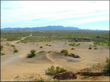 Scenic view of Sun Valley Pit Trail