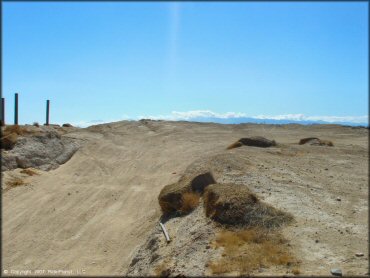 A trail at Adrenaline Motocross Park Track