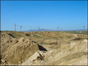 A trail at Carlin MX Track